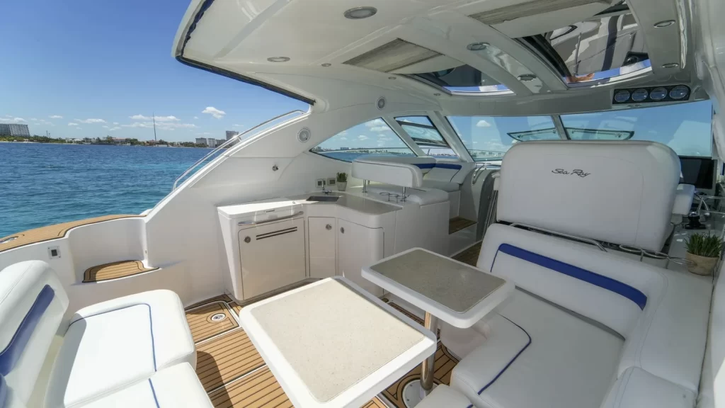 47 feet sea ray II cancun tours for rent (8)